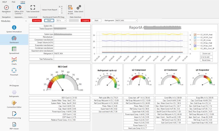 Enhanced Real Time Performance Analysis of HVACR Systems – New Onsite Software Version by Our Member ClimaCheck