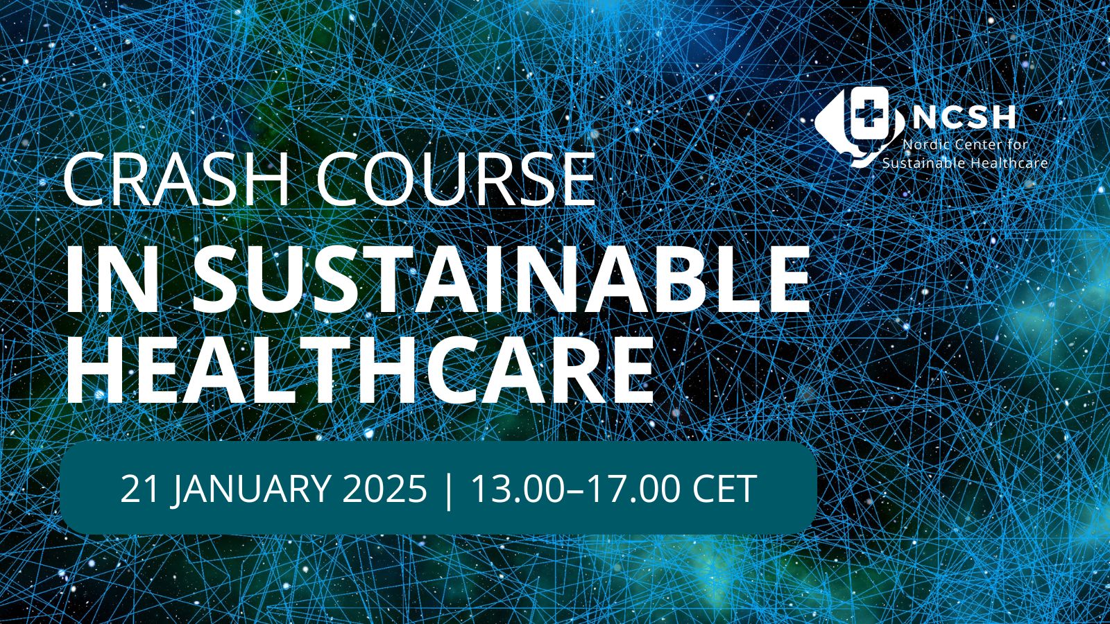 Crash course sustainable healthcare 10 september