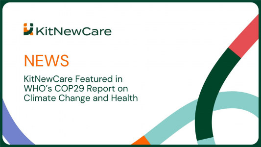 KitNewCare in the World Health Organization’s COP29 