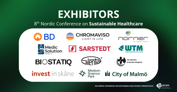 Secure Your Exhibition Spot for the 8th Nordic Conference on Sustainable Healthcare – 1 October in Malmö!