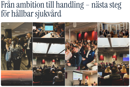 NCSH in Framtidens Sjukvård: From Ambition to Action